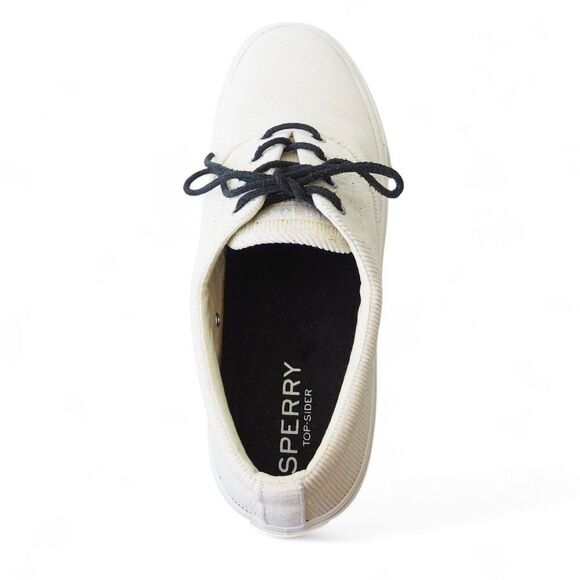 Sperry Top-Sider Striper Ii CVO Casual Sneakers Ivory Corduroy STS24714 Men's 12 - Picture 10 of 11